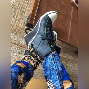 JustCavalli  Wedge Cheetah sneakers size EU41/US 10.5 Free Shipping